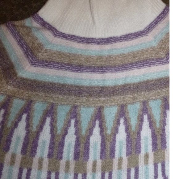 Womens Design365 Intarsia Patterned Sweater Size Small, Med, Large, XL 1X  NWT - Picture 2 of 3